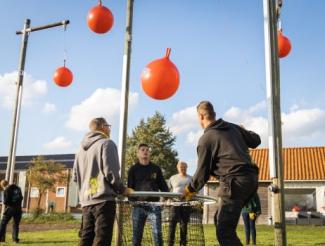 Beat the Barn vallende appels