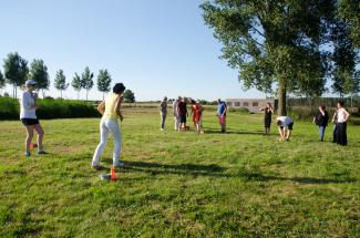 Teambuilding estafette